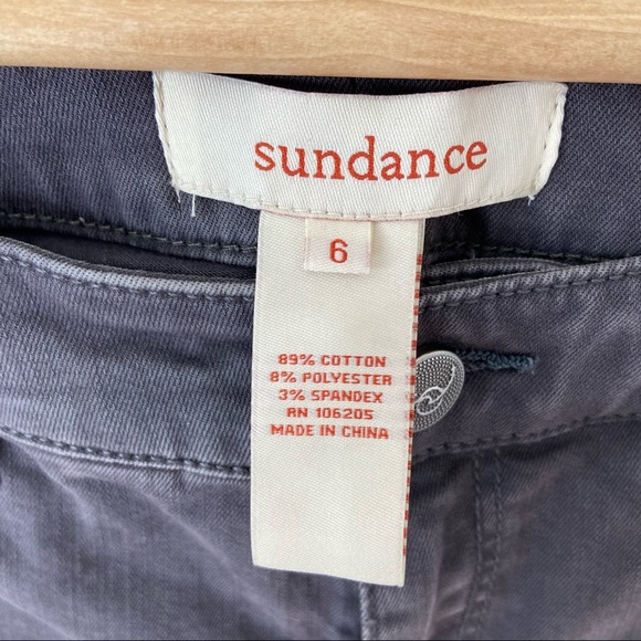 Sundance Gray Pants Embroidered Detailing on Sides - Picture 3 of 4